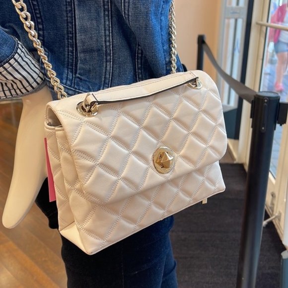 Kate Spade New York Natalia Quilted Leather Square Crossbody